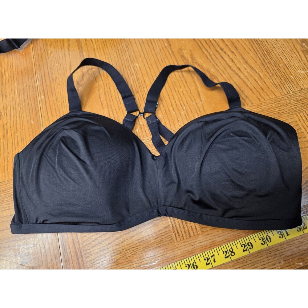Kindly Yours Black Padded Wireless Bra Size 40D